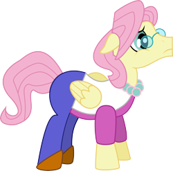 Size: 9450x9325 | Tagged: safe, artist:red-pear, imported from derpibooru, fluttershy, absurd resolution, adorascotch, butterscotch, cute, hoofstock, rule 63, rule63betes, simple background, transparent background, vector