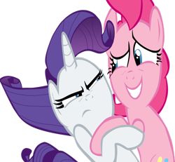 Size: 900x830 | Tagged: safe, imported from derpibooru, pinkie pie, rarity, simple background, transparent background