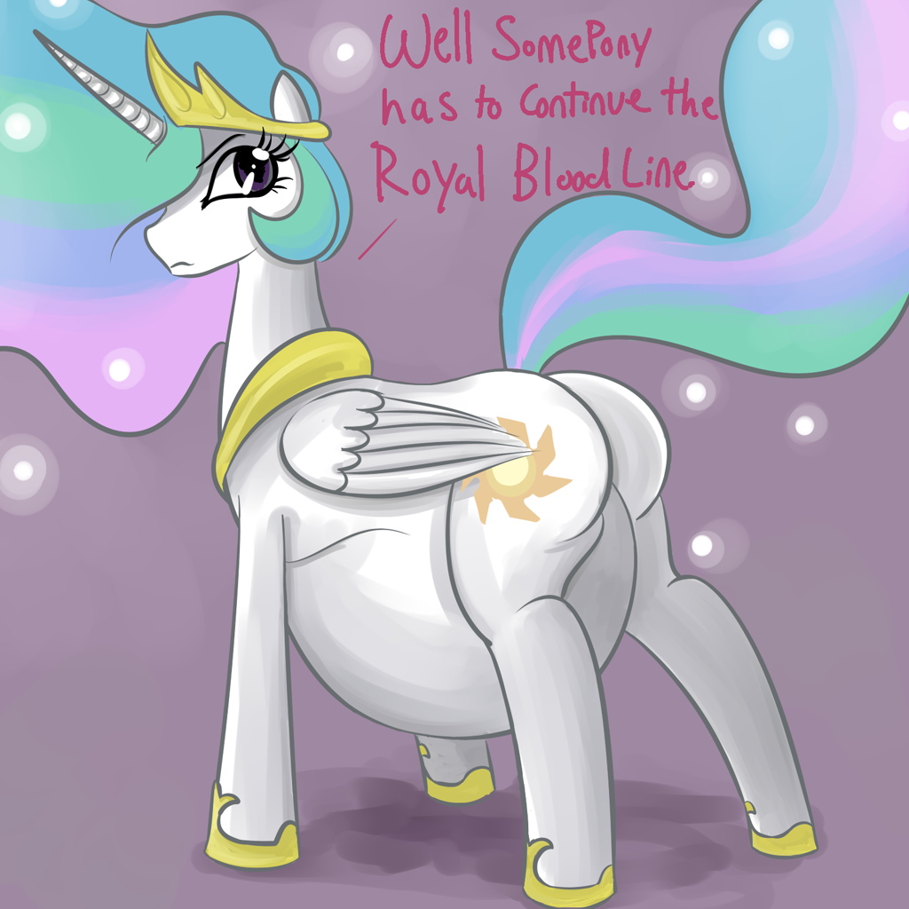 my little pony pregnant celestia