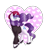 Size: 1000x1100 | Tagged: safe, artist:genesis55, imported from derpibooru, rarity, pony, unicorn, abstract background, alternate hairstyle, beatnik rarity, beret, clothes, eyes closed, female, hat, heart, mare, simple background, solo, transparent background