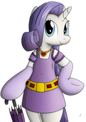 Size: 461x659 | Tagged: safe, artist:tg-0, imported from derpibooru, rarity, anthro, pony, semi-anthro, unicorn, arm hooves, clothes, cute, dress, gloves, raribetes, simple background, solo, umbrella, white background