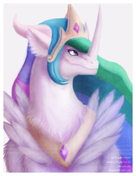 Size: 807x1040 | Tagged: safe, artist:dustydrell, artist:essence of rapture, artist:ius-iuris, artist:shiro-kuro, imported from derpibooru, princess celestia, dragon, dragonified, dragonlestia, jewelry, regalia, species swap