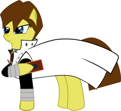 Size: 3394x3110 | Tagged: safe, artist:pixelspark, imported from derpibooru, high res, ponified, seto kaiba