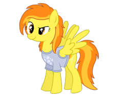 Size: 860x645 | Tagged: safe, artist:thegamblehorse, imported from derpibooru, derpy hooves, spitfire, pegasus, pony, female, mare, simple background, transparent background