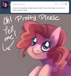 Size: 656x700 | Tagged: dead source, safe, artist:dhui, imported from derpibooru, pinkie pie, ask tired pie, tumblr