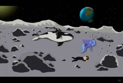 Size: 706x476 | Tagged: safe, imported from derpibooru, orca, whale, dead, episode 201, moon, on the moon, s1 luna, south park, tom cruise, willzyx