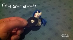 Size: 600x332 | Tagged: safe, imported from derpibooru, dj pon-3, vinyl scratch, pony, custom, customized toy, irl, photo, sculpture, toy