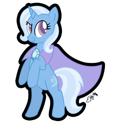 Size: 2000x2000 | Tagged: safe, artist:oemilythepenguino, artist:oomles, imported from derpibooru, trixie, high res, smiling