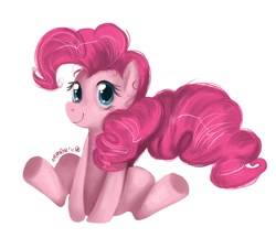 Size: 1090x940 | Tagged: safe, artist:kaphrin, imported from derpibooru, pinkie pie, earth pony, pony, female, solo