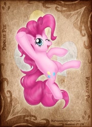 Size: 504x701 | Tagged: safe, artist:skyheavens, imported from derpibooru, pinkie pie, earth pony, pony, female, solo