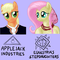 Size: 1058x1062 | Tagged: safe, artist:arrkhal, imported from derpibooru, applejack, fluttershy, parody, sid meier's alpha centauri