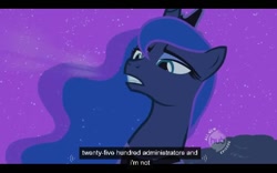 Size: 640x400 | Tagged: safe, imported from derpibooru, screencap, princess luna, luna eclipsed, youtube caption