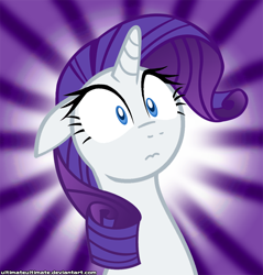 Size: 1000x1045 | Tagged: safe, artist:zantyarz, imported from derpibooru, rarity, pony, reaction image, solo, surprise face