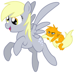 Size: 965x939 | Tagged: safe, artist:nukeleer, imported from derpibooru, derpy hooves, cat, pegasus, pony, female, mare, solo