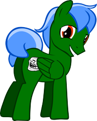 Size: 2425x3039 | Tagged: safe, artist:astringe, imported from derpibooru, oc, oc only, pegasus, pony, butt, high res, plot, ponified, troll, trollface