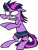Size: 472x628 | Tagged: safe, artist:ghost, imported from derpibooru, twilight sparkle, pony, bipedal, clothes, female, mullet, pants, regular show, simple background, solo, transparent background
