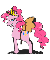 Size: 420x500 | Tagged: safe, imported from derpibooru, pinkie pie, cardboard, cosplay, princess