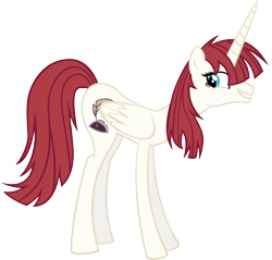 Size: 4267x4082 | Tagged: safe, artist:sircinnamon, imported from derpibooru, oc, oc only, oc:fausticorn, alicorn, pony, absurd resolution, fun pose, lauren faust, simple background, transparent background, vector