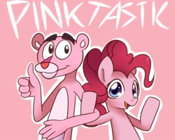 Size: 1000x800 | Tagged: safe, artist:solar-slash, imported from derpibooru, pinkie pie, crossover, pink panther, the pink panther