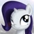 Size: 999x999 | Tagged: safe, artist:noponyzone, imported from derpibooru, rarity, pony, female, filly, solo