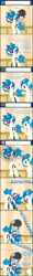 Size: 710x5950 | Tagged: safe, artist:erthilo, imported from derpibooru, dj pon-3, octavia melody, vinyl scratch, earth pony, pony, unicorn, ask octavia, comic, duo, duo female, female, laughing, mare, tumblr