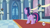 Size: 1920x1080 | Tagged: safe, imported from derpibooru, screencap, twilight sparkle, pony, unicorn, a canterlot wedding, season 2, butt, female, mare, plot, solo, twibutt, unicorn twilight