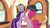 Size: 1920x1080 | Tagged: safe, imported from derpibooru, screencap, pinkie pie, twilight sparkle, earth pony, pony, unicorn, mmmystery on the friendship express, balloonbutt, butt, deerstalker, duo, female, hat, hub logo, mare, plot, rear view, twibutt