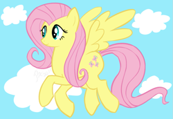 Size: 787x543 | Tagged: safe, artist:dismaltear, imported from derpibooru, fluttershy, pony, female, solo