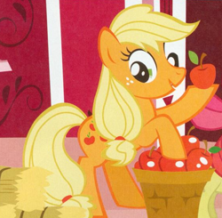 Size: 558x547 | Tagged: safe, imported from derpibooru, applejack, pony, female, have fun with the ponies, norway, quality, solo