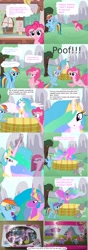 Size: 1000x2833 | Tagged: safe, imported from derpibooru, pinkie pie, princess celestia, rainbow dash