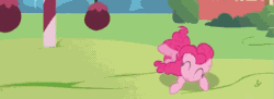 Size: 709x258 | Tagged: safe, imported from derpibooru, screencap, pinkie pie, feeling pinkie keen, season 1, animated, cute, female, horses doing horse things, rolling