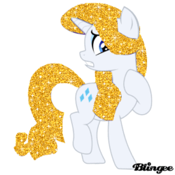 Size: 400x400 | Tagged: safe, imported from derpibooru, rarity, animated, blingee, exploitable meme, female, meme