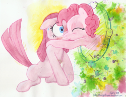 Size: 1127x872 | Tagged: safe, artist:foxxy-arts, imported from derpibooru, pinkie pie, earth pony, pony, duality, duo, female, kiss on the lips, kissing, lesbian, mirror, piepie, pinkamena diane pie, pinkiemena, selfcest, shipping, tail, tailboner