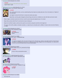 Size: 1007x1256 | Tagged: safe, imported from derpibooru, screencap, pinkie pie, twilight sparkle, 4chan, 4chan screencap, code geass, lelouch vi britannia, meta, text