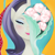 Size: 640x640 | Tagged: safe, artist:karzahnii, imported from derpibooru, rarity, pony, bust, female, flower, mare, portrait, solo