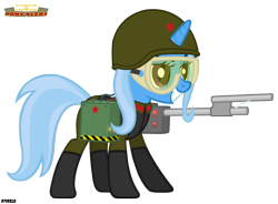 Size: 1526x1126 | Tagged: safe, artist:a4r91n, imported from derpibooru, trixie, clothes, command and conquer, crossover, red alert, shock trooper, simple background, transparent background, uniform, vector