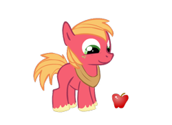 Size: 550x400 | Tagged: safe, artist:christheponyguy, imported from derpibooru, big macintosh, earth pony, pony, colt, male, simple background, solo, stallion, transparent background