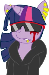 Size: 719x1110 | Tagged: safe, artist:artsygum, artist:reneesdetermination, imported from derpibooru, twilight sparkle, gangsta, gangster