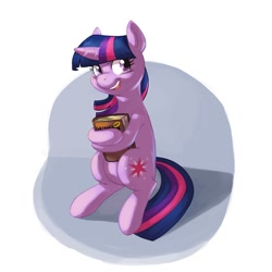 Size: 1200x1200 | Tagged: safe, artist:kevinsano, imported from derpibooru, twilight sparkle, pony, unicorn, book, female, mare, partial background, solo, unicorn twilight