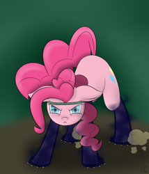 Size: 1500x1750 | Tagged: safe, artist:terra-aquis, imported from derpibooru, pinkie pie, pony, claws, solo