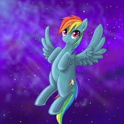 Size: 800x800 | Tagged: safe, artist:nefertie, imported from derpibooru, rainbow dash, pegasus, pony, female, solo