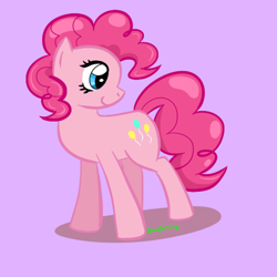 Size: 500x500 | Tagged: safe, artist:zonybrony, imported from derpibooru, pinkie pie, pony, female, solo