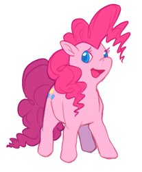 Size: 372x450 | Tagged: safe, artist:steammonster, imported from derpibooru, pinkie pie, earth pony, pony, female, solo