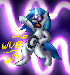 Size: 1200x1300 | Tagged: safe, artist:lamia, imported from derpibooru, dj pon-3, vinyl scratch, pony, female, solo, wat, wub