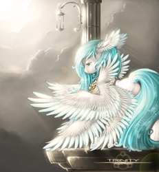 Size: 924x1000 | Tagged: safe, artist:xennos, imported from derpibooru, oc, oc only, seraph, trinity: rebirth, alternate universe, future, multiple wings