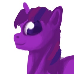 Size: 500x500 | Tagged: safe, artist:lyun, imported from derpibooru, twilight sparkle, pony, solo, trash can