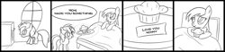 Size: 900x208 | Tagged: safe, artist:speccysy, imported from derpibooru, derpy hooves, dinky hooves, pegasus, pony, comic, equestria's best daughter, equestria's best mother, female, mare, muffin