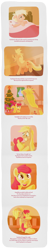 Size: 1076x5380 | Tagged: safe, artist:wizardwannabe, imported from derpibooru, apple bloom, applejack, christmas, comic, dialogue, hat, hug, morning ponies, present, santa hat