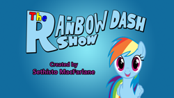 Size: 1920x1080 | Tagged: safe, artist:charleston-and-itchy, imported from derpibooru, rainbow dash, parody, tv show