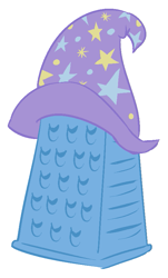 Size: 541x898 | Tagged: safe, artist:lowkey, artist:okiedokielowkey, artist:sergeplex, imported from derpibooru, trixie, bad pun, cheese, cheese grater, clothes, food, great and powerful, hat, no pony, object, pun, puns in the comments, simple background, trixie's hat, visual pun, wat, white background